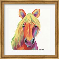 Framed Cheery Horse