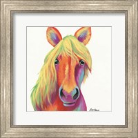 Framed Cheery Horse