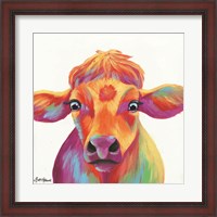 Framed Cheery Cow