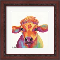 Framed Cheery Cow