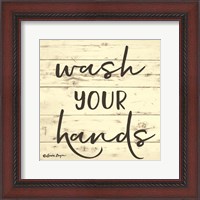 Framed Wash Your Hands