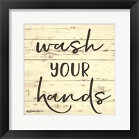 Framed Wash Your Hands