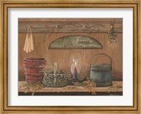 Framed Treasures on the Shelf I