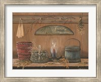 Framed Treasures on the Shelf I