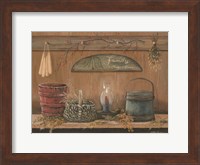 Framed Treasures on the Shelf I