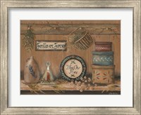 Framed Treasures on the Shelf II