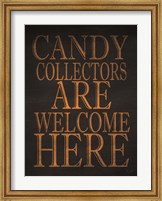 Framed Candy Collectors