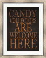 Framed Candy Collectors