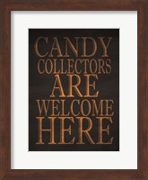 Framed Candy Collectors