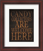 Framed Candy Collectors
