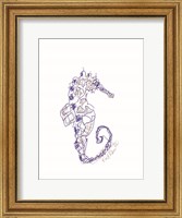 Framed S is for Seahorse