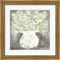 Framed White Vase
