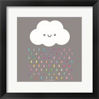Framed Happy Rain