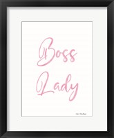 Framed Boss Lady