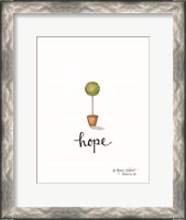 Framed Little Hope Topiary