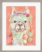 Framed Llama Love