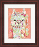 Framed Llama Love