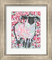 Framed My Sheep Rose