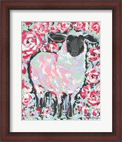 Framed My Sheep Rose