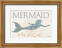 Framed Mermaid Wishes