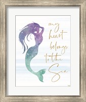 Framed My Heart Belongs to the Sea