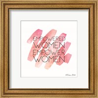 Framed 'Empowered Women' border=