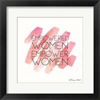 Framed 'Empowered Women' border=