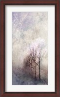 Framed First Light Winter Forest