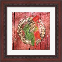 Framed Rustic Wreath