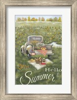 Framed Hello Summer