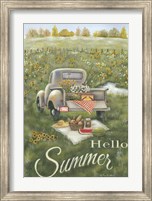 Framed Hello Summer