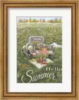 Framed Hello Summer