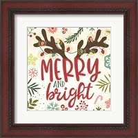 Framed Merry & Bright