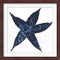 Framed Midnight Starfish