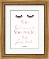 Framed She Believed