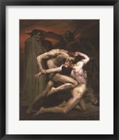 Framed Dante and Virgil in Hell, 1850