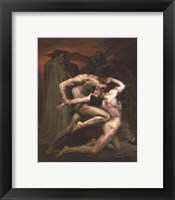 Framed Dante and Virgil in Hell, 1850