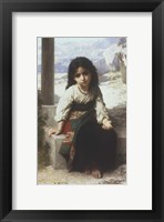 Framed Petite Mendiante, 1880