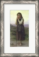 Framed Little Shepherdess, 1891