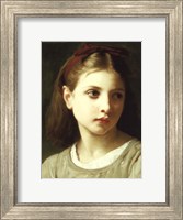 Framed Une Petite Fille, 1886