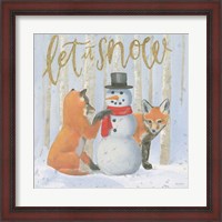 Framed Christmas Critters Bright III
