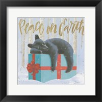 Christmas Critters Bright II Framed Print