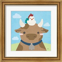 Framed Barn Buddies I