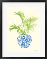 Palm Chinoiserie II Framed Print