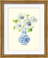 Framed Floral Chinoiserie I