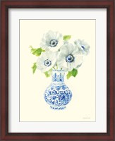 Framed Floral Chinoiserie I