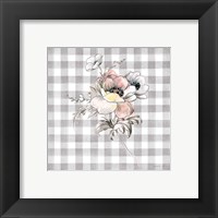 Framed 'Sketchbook Garden X Checker' border=