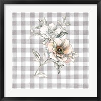 Sketchbook Garden VII Checker Framed Print