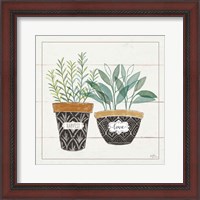 Framed Fine Herbs IV Love