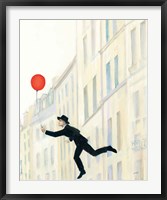 Aloft In Paris III Framed Print